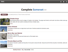 Tablet Screenshot of completesomerset.co.uk